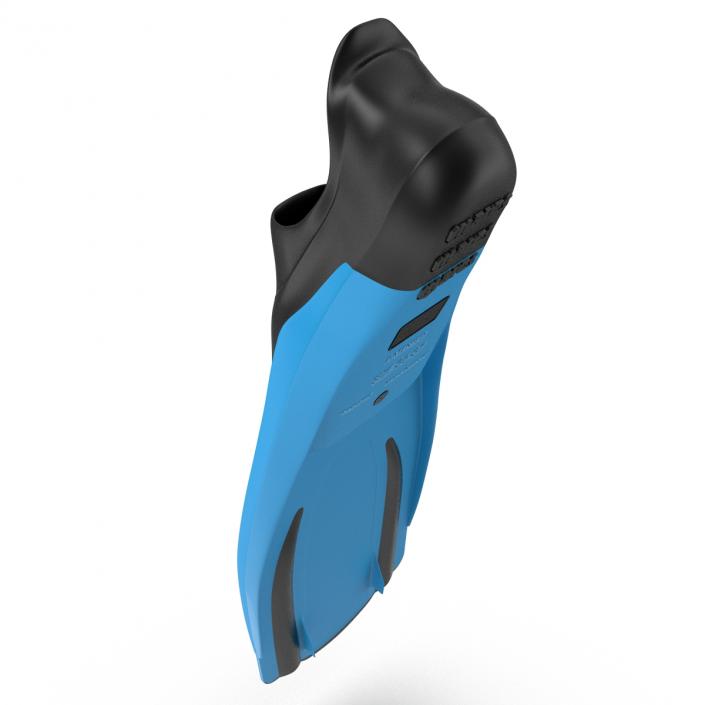 3D Swim Fins 2 Blue 2 model